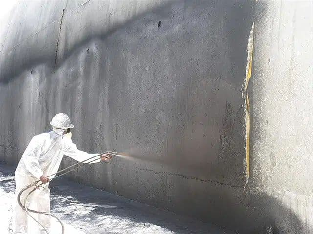 Wall crack repair and re-coating